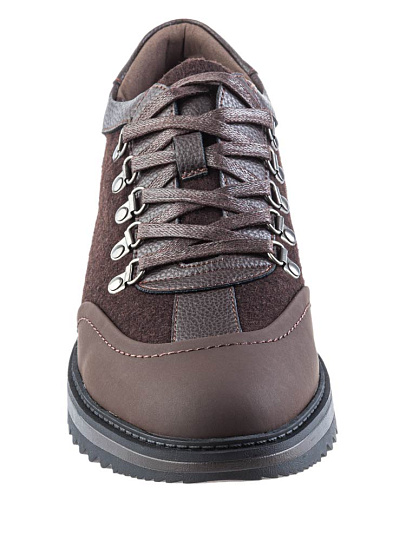 QIA-M0746WK-brown Полуботинки